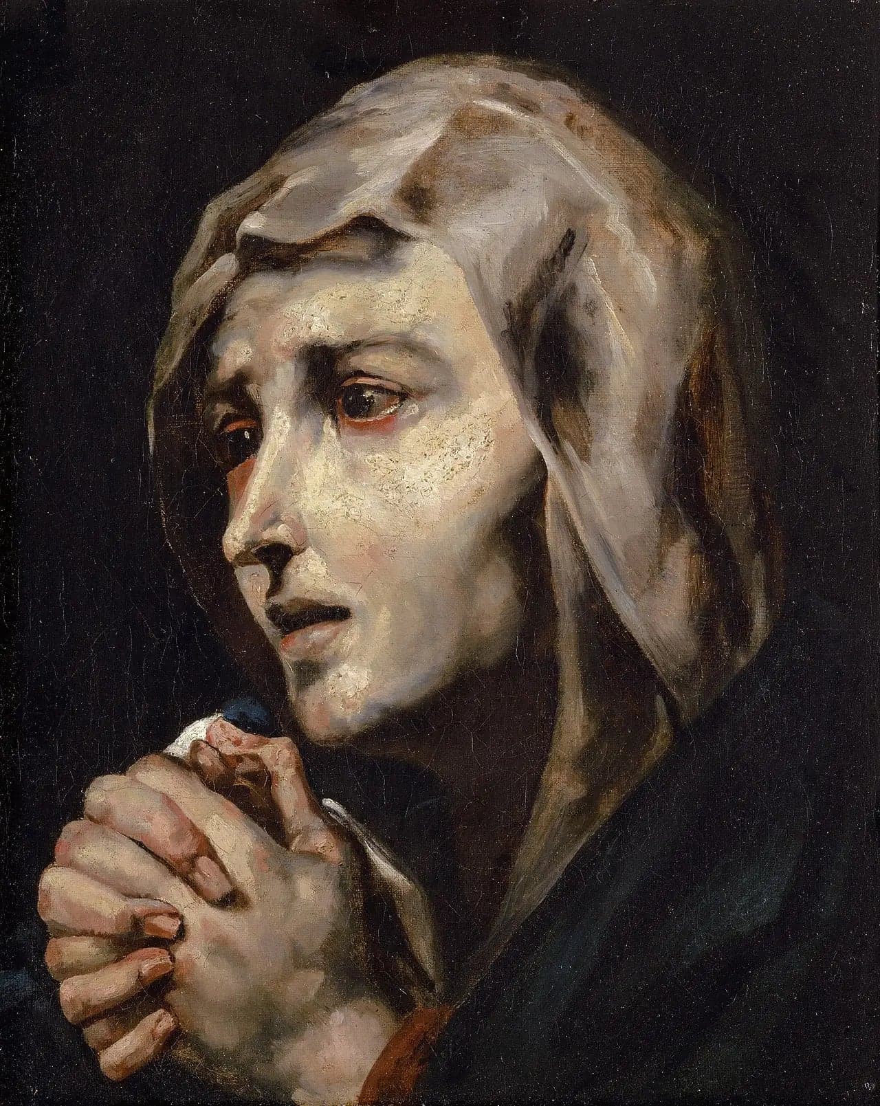 Mater dolorosa, copy after Ribera
