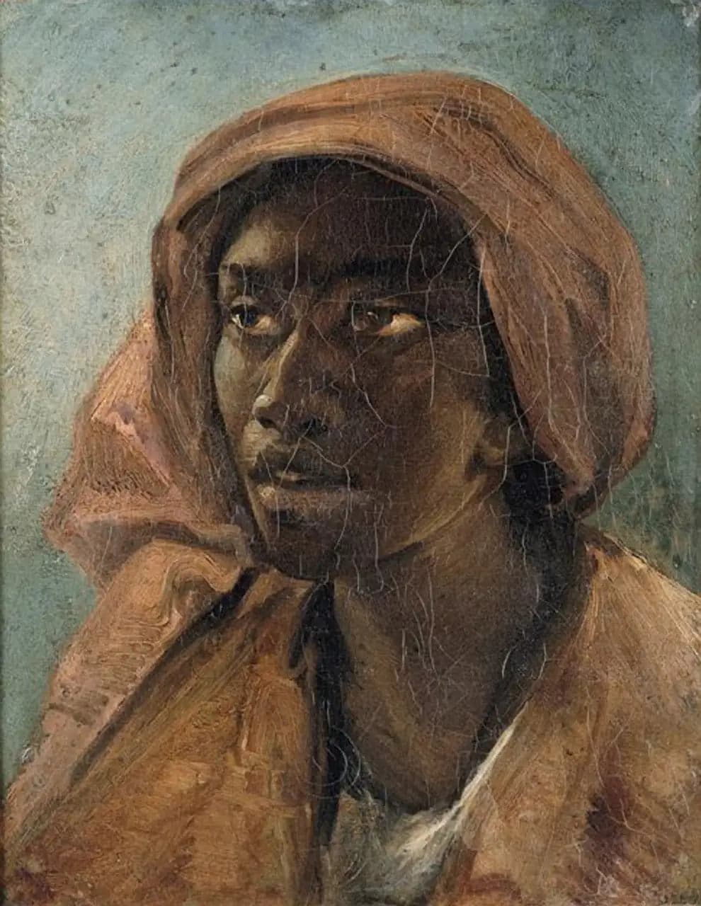 Portrait of a Young Mixed-Race Woman