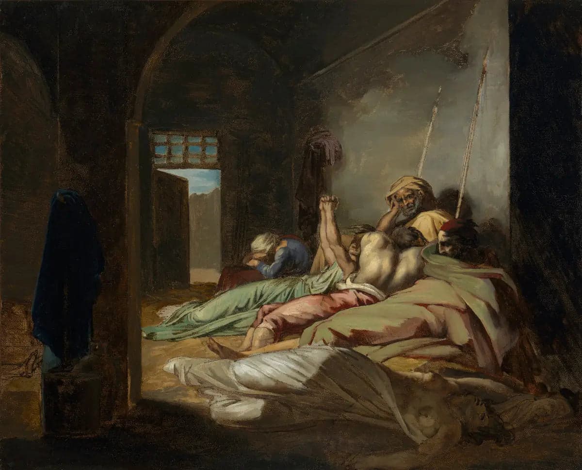 Scene of the Yellow Fever Epidemic in Cadiz