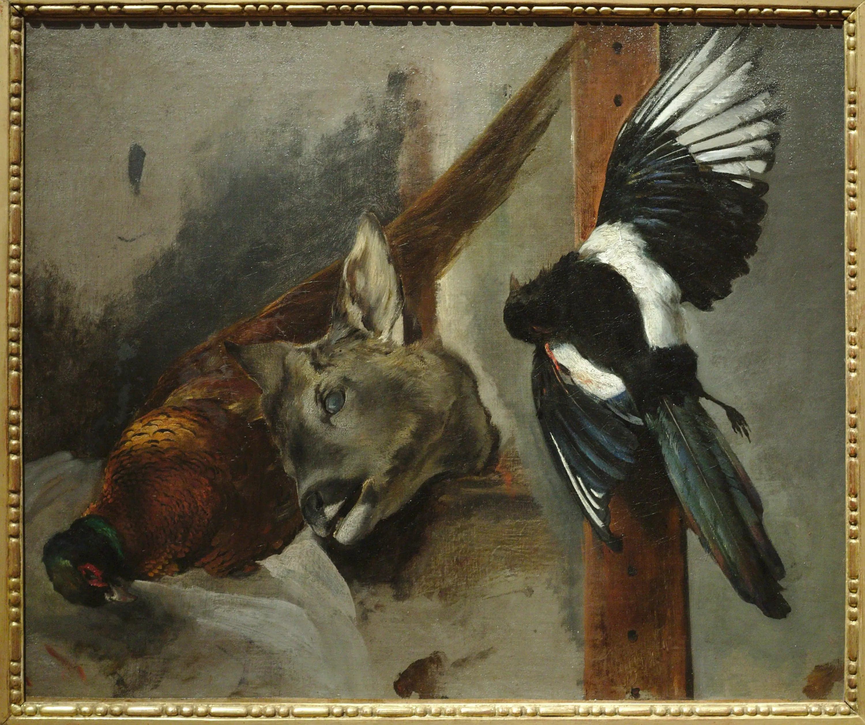 Still Life: Three Game Pieces