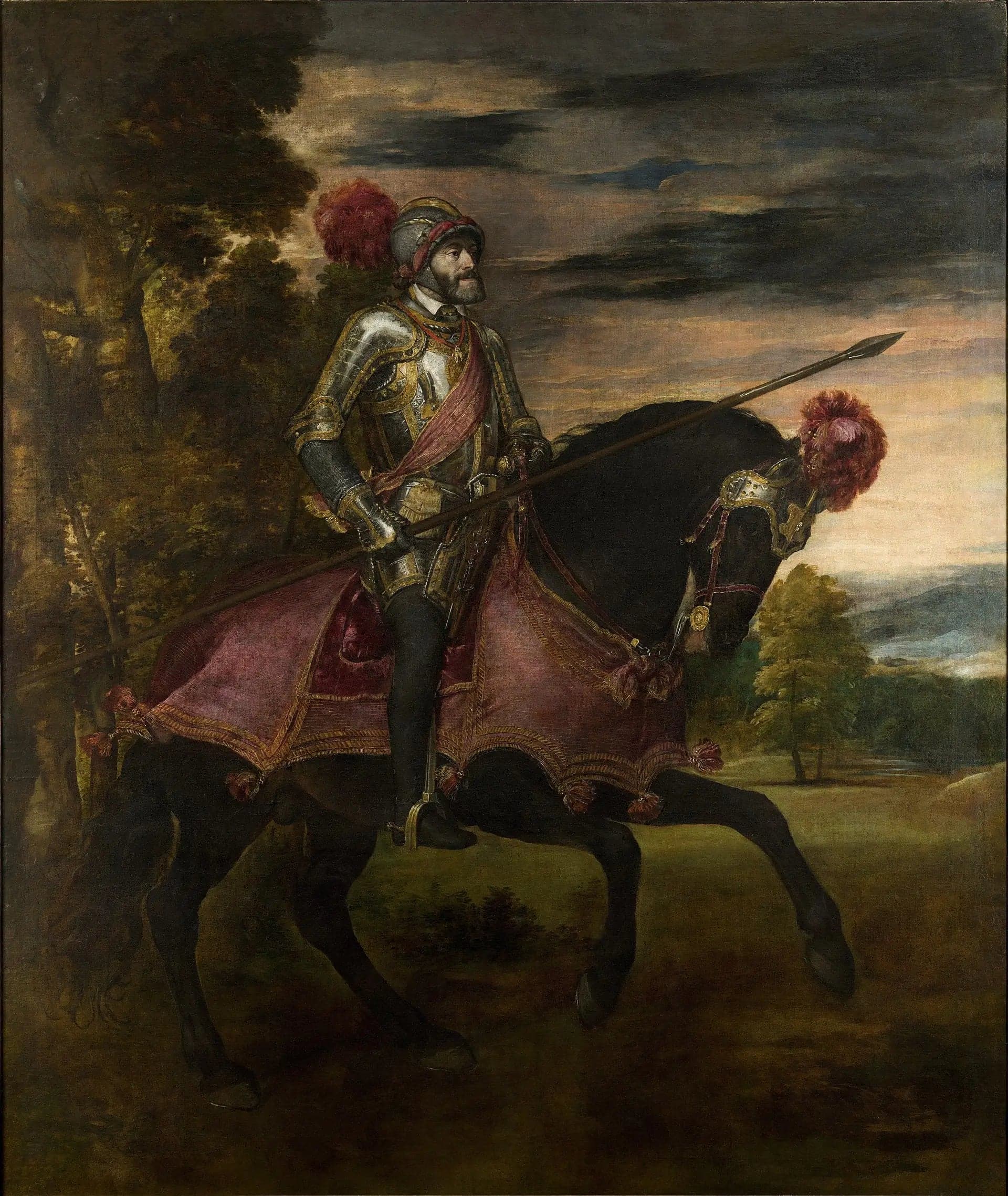 Charles Quint à cheval à Mühlberg