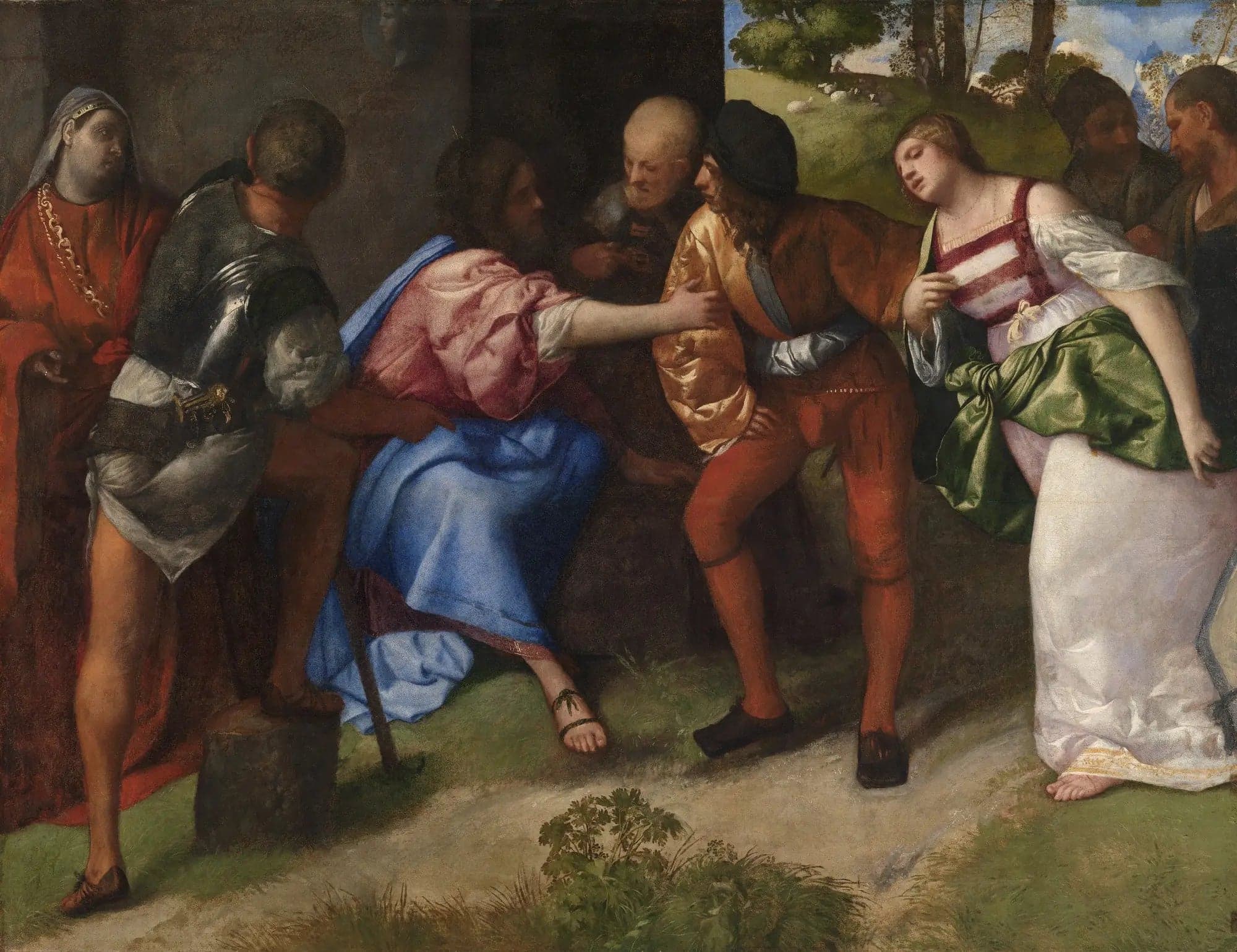 Jesus and the Woman Caught in Adultery