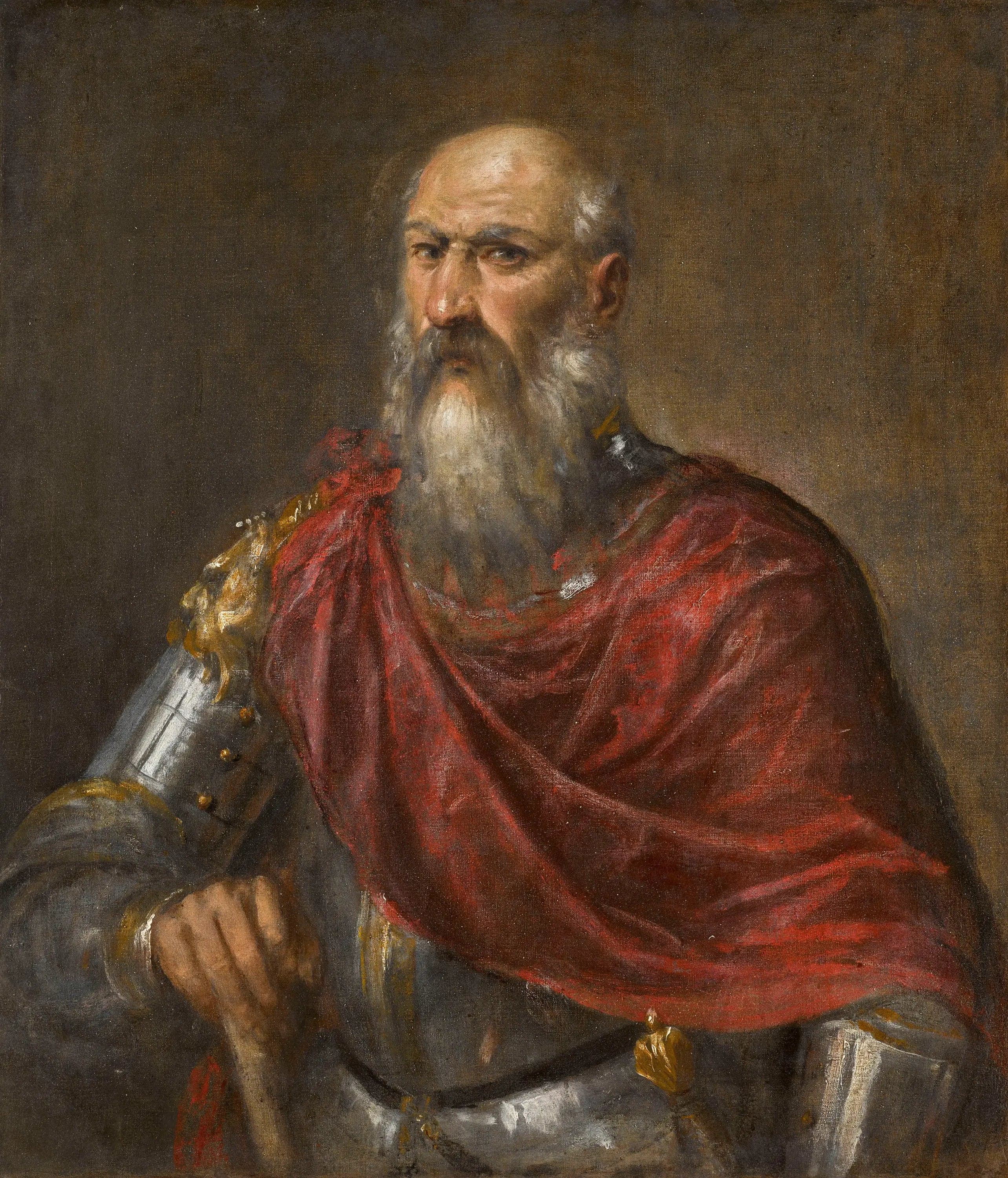 Portrait of a Venetian admiral, probably Francesco Duodo