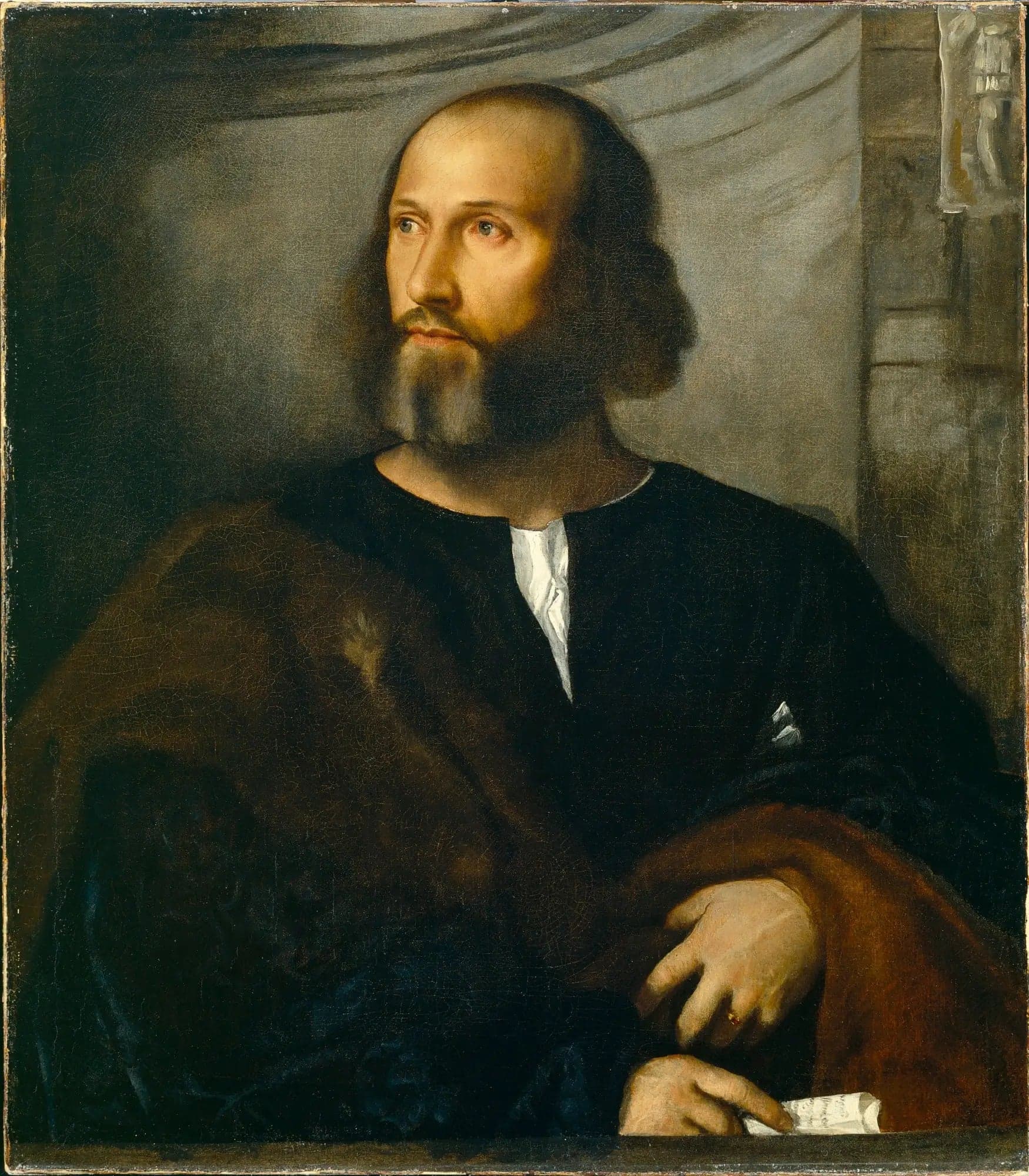Portrait of a bearded man