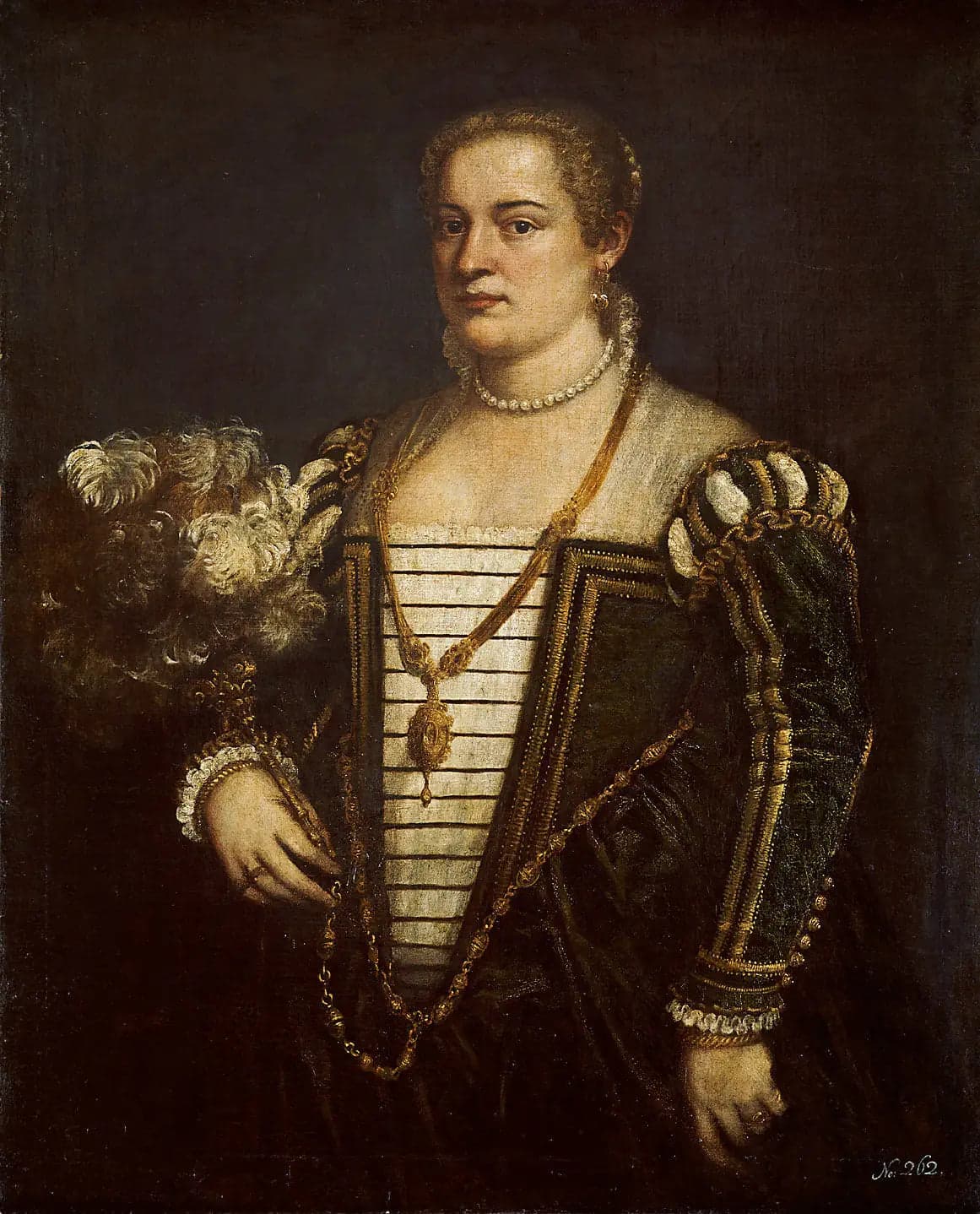 Portrait of the artist's daughter, Lavinia