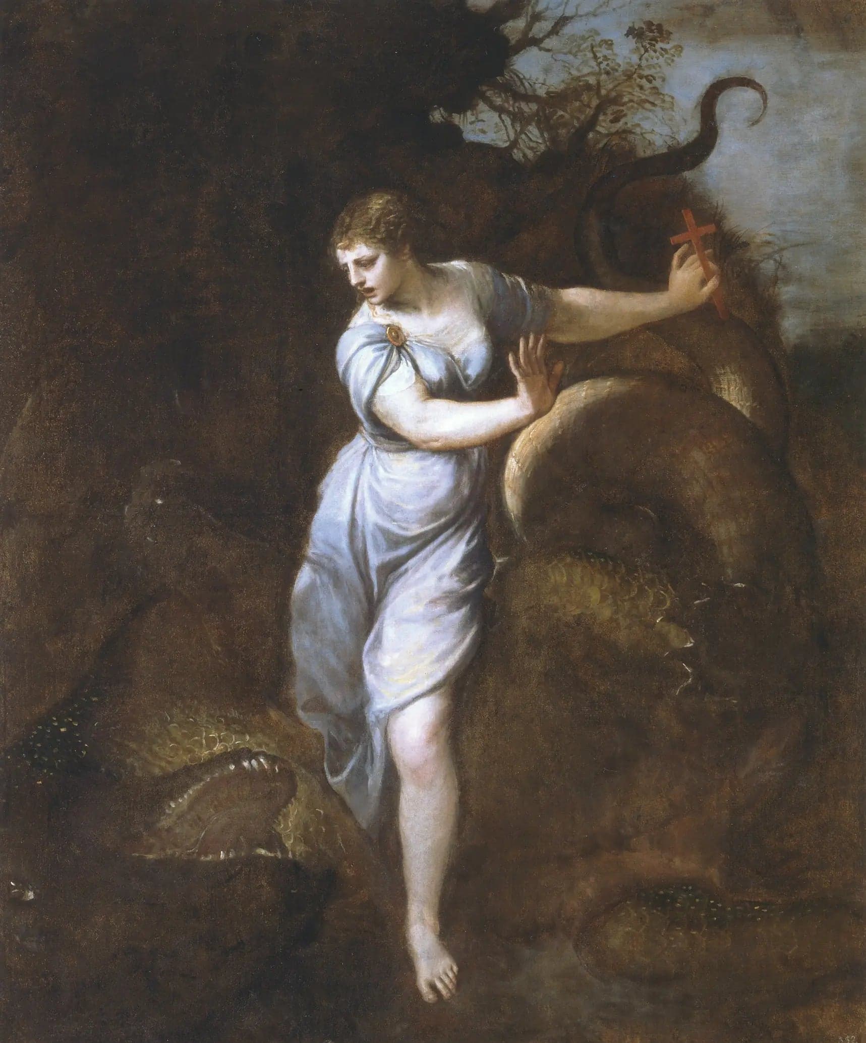 Saint Marguerite and the Dragon