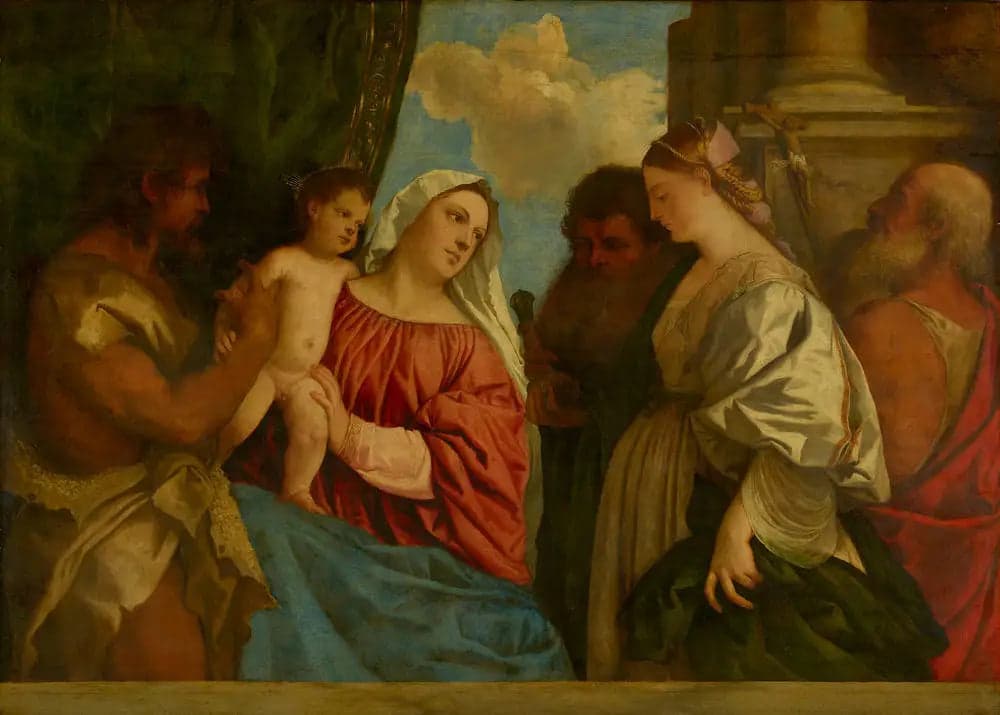 The Virgin and Child with Four Saints