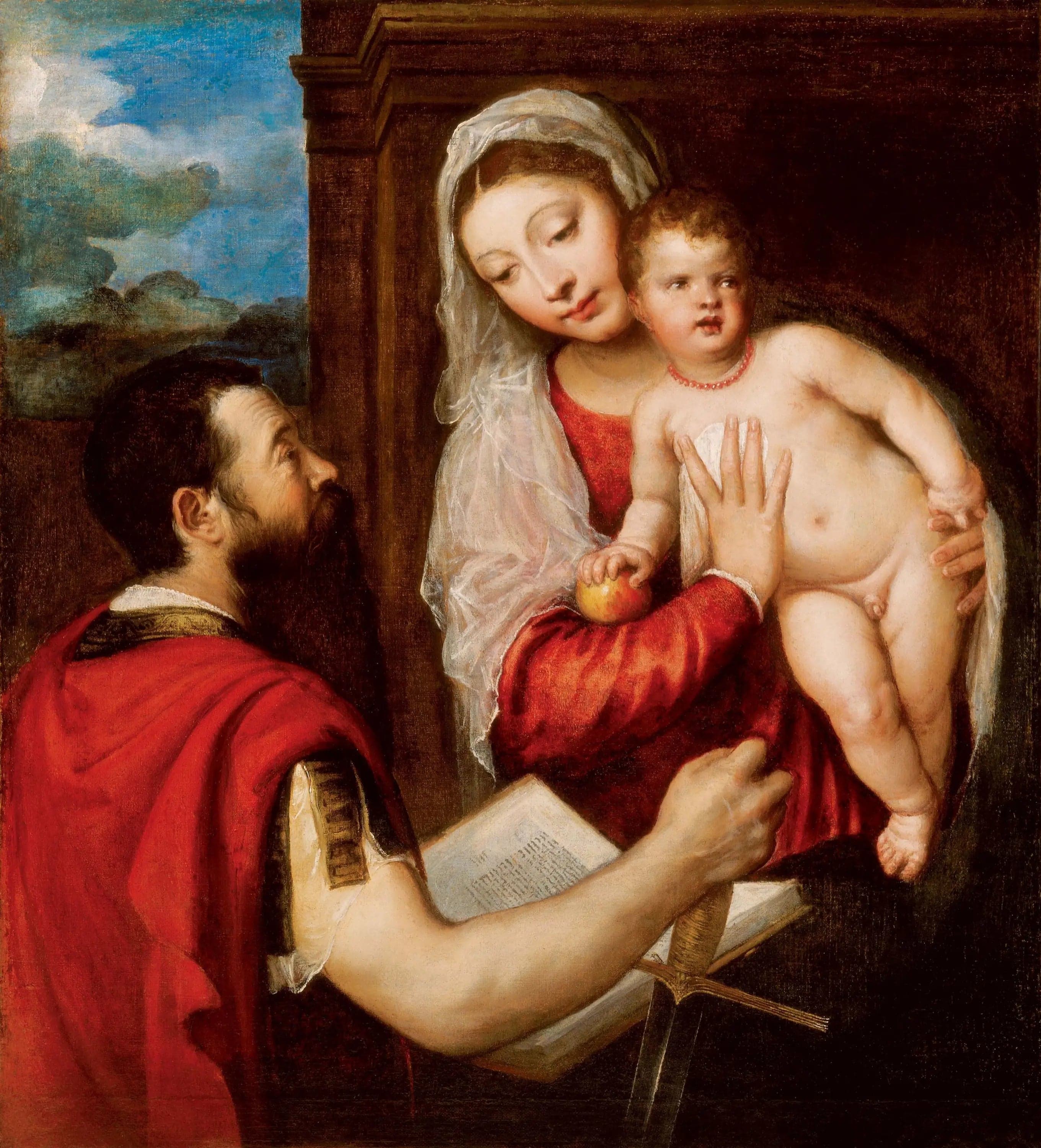 Virgin and Child with Saint Paul
