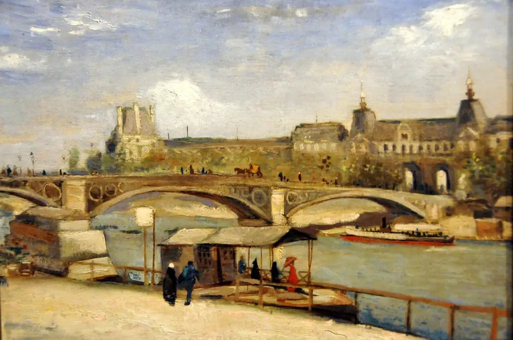 Carrousel Bridge and Louvre