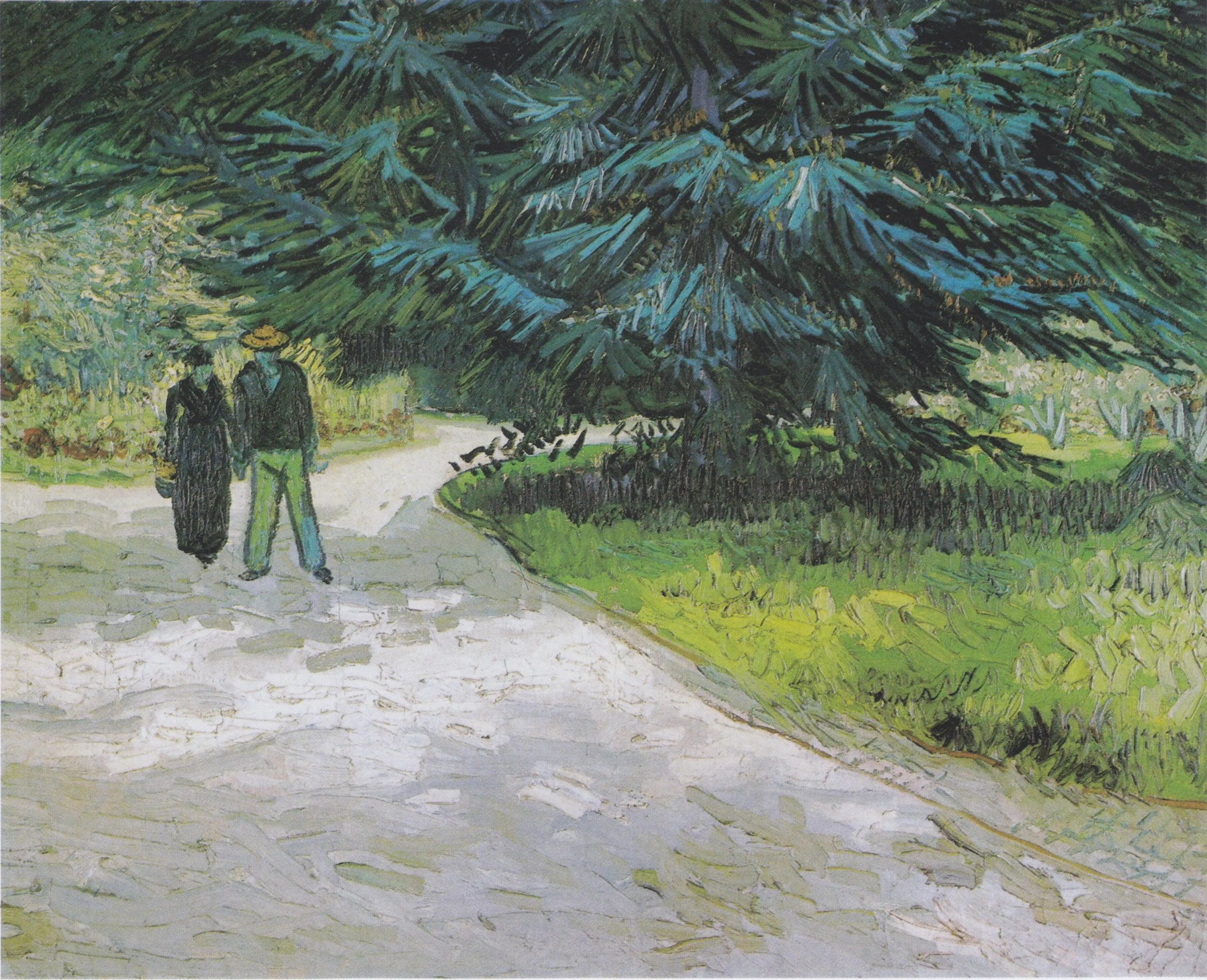 Couple in the Park of Arles - The Poet's Garden III