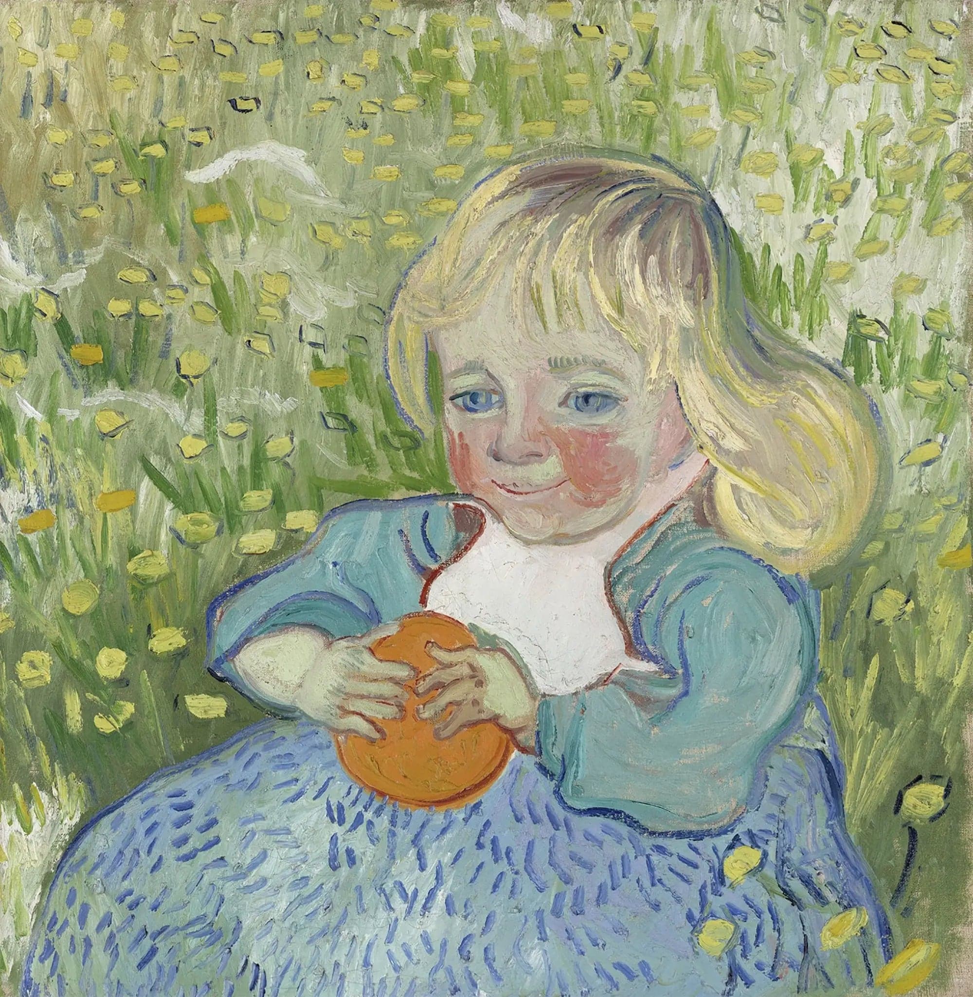 The Child with the Orange