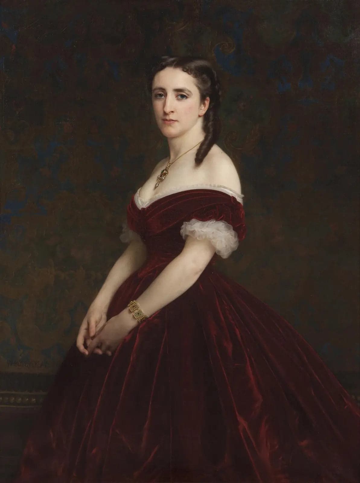 Portrait of Madame the Viscountess de Chabrol