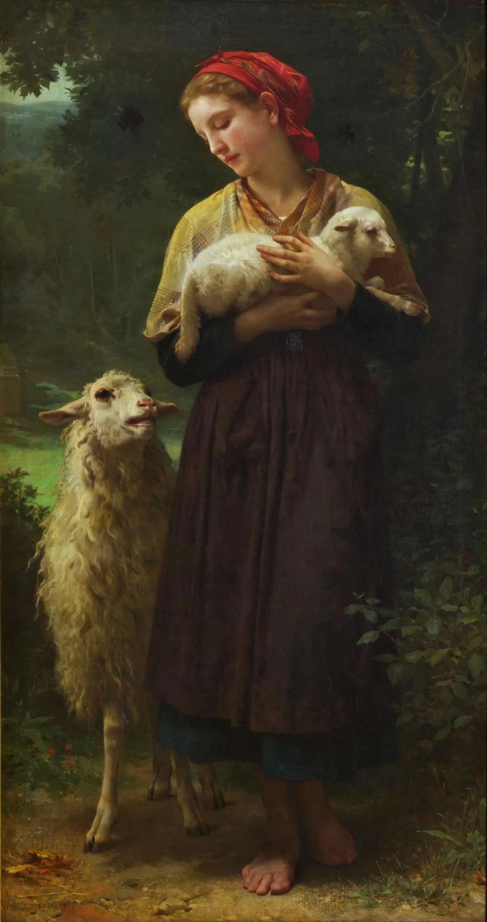 The Newborn Lamb
