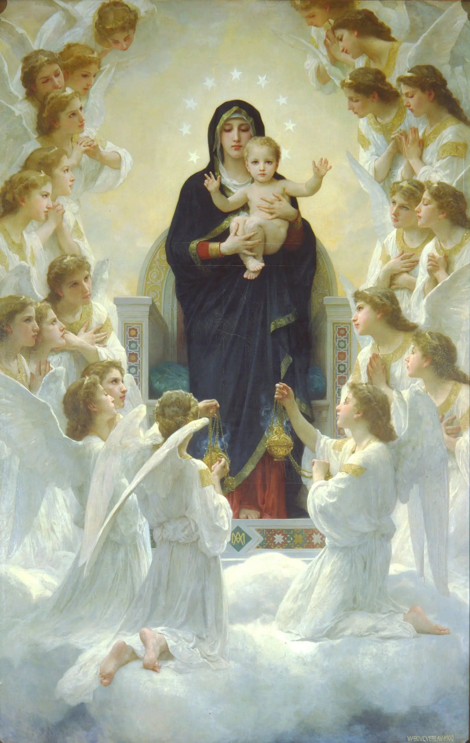 The Virgin with Angels