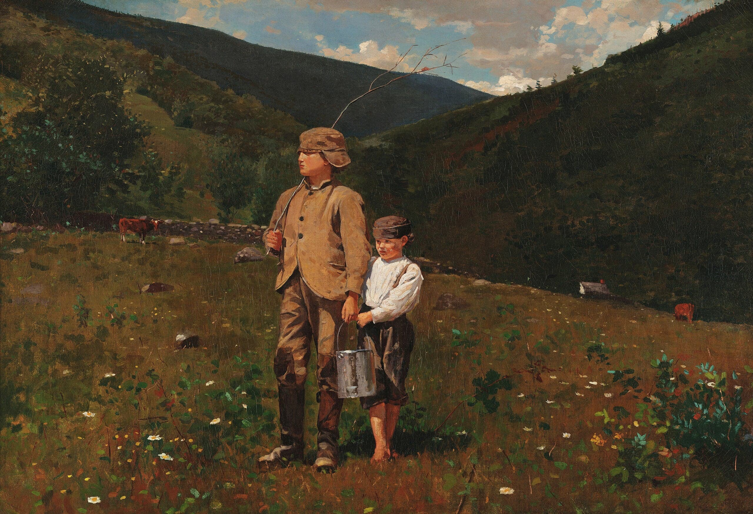 Traversée du pâturage